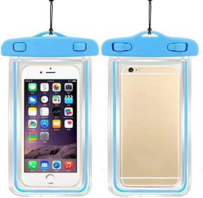 HelloX Pouch for Mobile Rain Pouch & Dust Protection Case Cover Underwater Waterproof Transparent Mobile Pouch