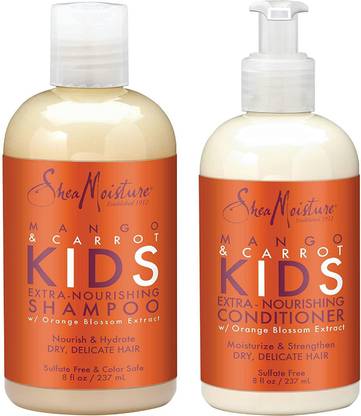 Shea Moisture Mango & Carrot Kids Shampoo and Conditioner Set