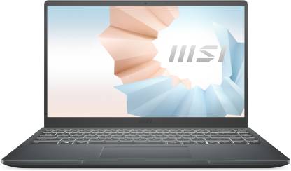 MSI Modern 14 Intel Core i7 11th Gen 1165G7 - (8 GB/512 GB SSD/Windows 10 Home) Modern 14 B11MO-092IN Thin and Light Laptop