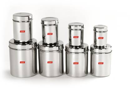 Sumeet Steel Utility Container  - 350 ml, 500 ml, 700 ml, 900 ml, 1250 ml, 1600 ml, 2200 ml, 2900 ml