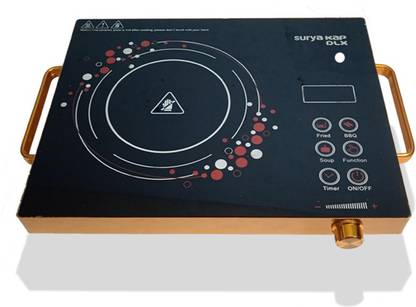 INTROK SURYA KAP DLX 2000 W Induction Cooktop Touch Panel