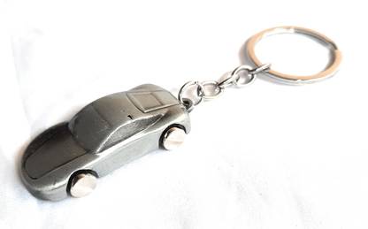 mik SILVER CAR STYLISH KEY CHAIN Key Chain