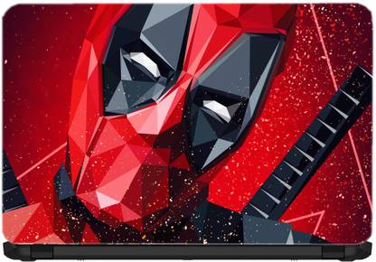 UNIXAA Deadpool Exclusive High Quality Laptop Decal skin For All 15.6 Inch Laptop 8011 Vinyl Adhesive Paper Laptop Skin Compatible for 15.6 inch