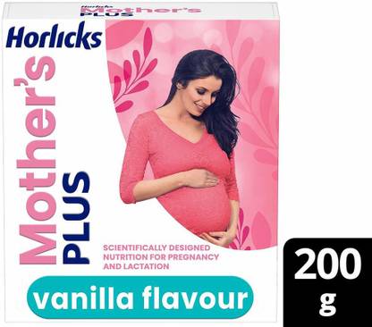 HORLICKS Mother's Plus Vanilla Flavour, 200 gm