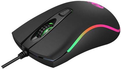 TechGuy4u USB Wired LED Gaming Mouse, Silent Mice Wired Ambidextrous Optical  Gaming Mouse