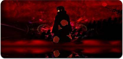 Ryca Itachi Uchiha Wallpaper 3D Design High Resolution Desk Pad With Non-Slip Base For Gaming||PC||Laptop||Keyboard Mousepad