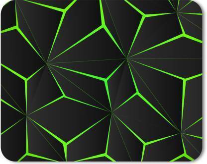 OiOD Mouse Pad Green Non Slip Base Mousepad