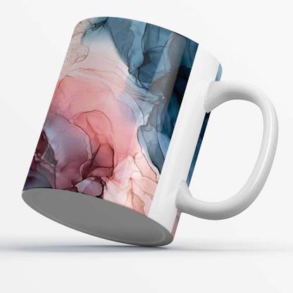 NDCOM Color Gradient Printed tea Cup Ceramic Coffee Mug