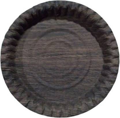 Advait Enterprises Mica Paper Rincle Plate 8 Inch 120 GSM 50 Pieces Dinner Plate