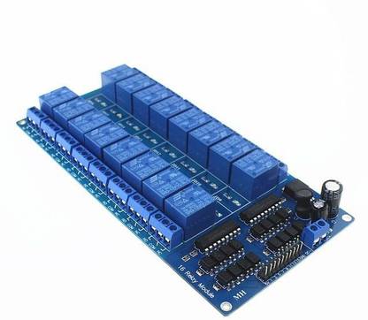 SonRobotics Relay Module 12V 16 Channel Current Sensor