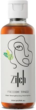 ZILCH Freedom Tango Natural Vit C & Amla Hair Growth & Hairfall Control Shampoo, 200 ml (No Sulphates, No Parabens)