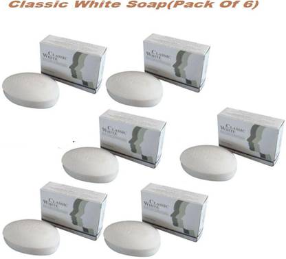 Classic White Soap For Acne & Scar Removal(Pack Of 6)