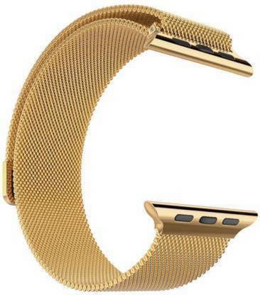 Senix Magnetic Lock Milanese Strap band For iWatch Series 1/2/3/4/5/6 & SE (42mm/mm) 42 mm Stainless Steel Watch Strap