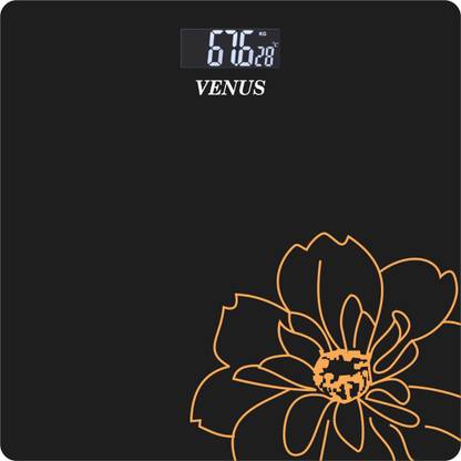 Venus Digital Electronic LCD Glass Fitness/Health Checkup Weighing Scale