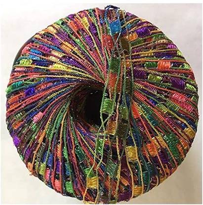 TOPS Sparkling Rainbow Mini Ladder Glitz Yarn - , , , , , , , With Sparkle