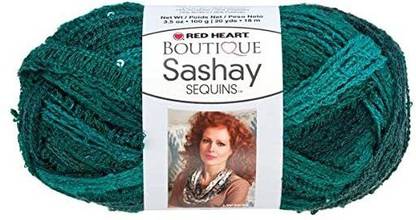 Red Heart Boutique Sashay Sequins Yarn, Fiji