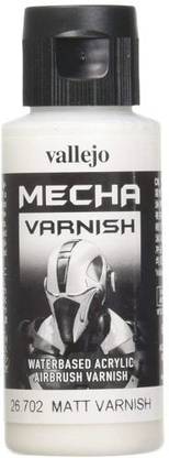 Vallejo Mecha Matt Varnish 60Ml Painting Accessories Matte Varnish