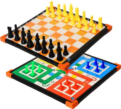 RASCO CHESS BOARD WITH LODO Strategy & War Board Game
