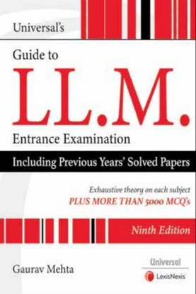 Universal's Guide to L.L.M Entrance Examination