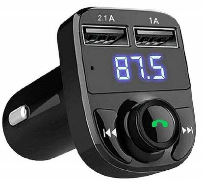 VENTAGE v4.2 Car Bluetooth Device with FM Transmitter, Car Charger, MP3 Player
