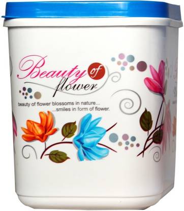 VEERA FASHION Plastic Grocery Container  - 5 L