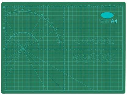 R H lifestyle A4 Size Self Healing Cutting Mat Double Sided Non-Slip,3mm Thick Cutting Mat