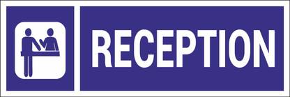 CREATIVE ADVERTISERS RECEPTION Emergency Sign