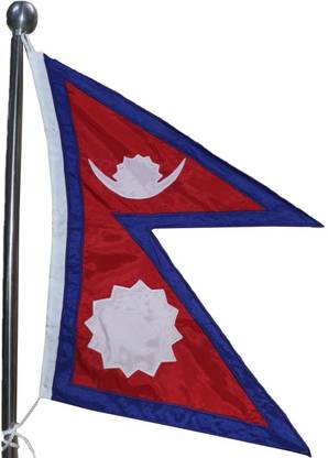 FlagSource NEPAL COUNTRY FLAG Rectangle Outdoor Flag