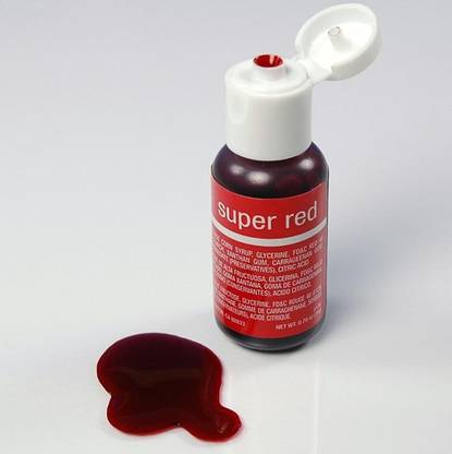 Chef Master Liqua- Gel, Super Red, 20 ml Red