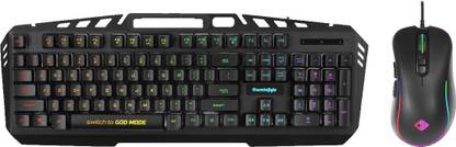Cosmic Byte GKM-19 Dragon Fly RGB Combo Set