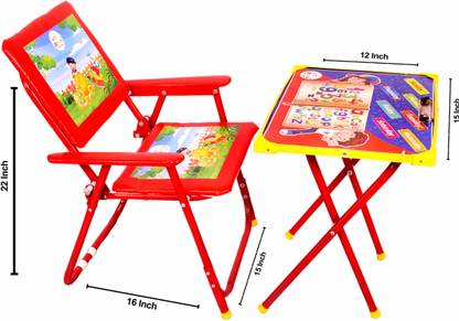 CHHOTA RABBIT KIDS TABLE CHAIR Solid Wood Desk Chair