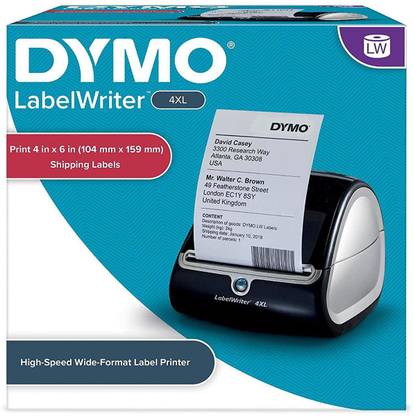 Dymo Label Writer 4XL Thermal Label-Printer Label Stamping Machine