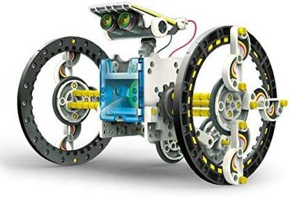 Elenco Teach Tech SolarBot.14, Transforming Solar Robot Kit, STEM Learning Toys for Kids 10+