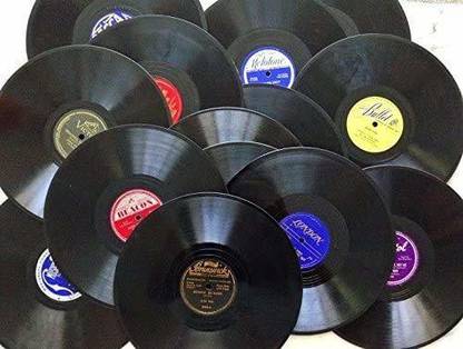 Gramophone Disc, 5 Old Songs, Gramophone Player Record-33 RPM Vinyl Standard Edition