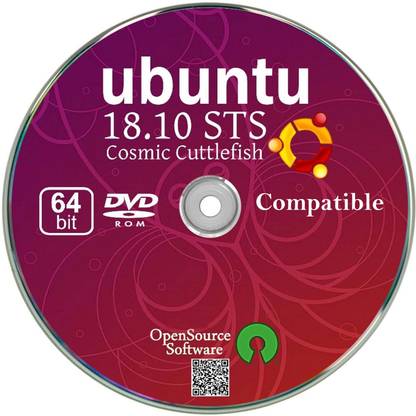 COMPATIBLE ubuntu 18.10 STS 64 bit ubuntu 18.10 STS, Linux Betriebssystem 64 bit ?Live DVD neue 64 bit