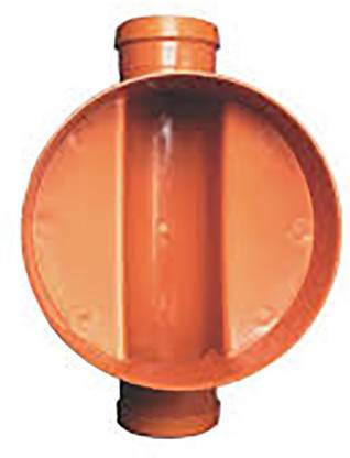 Hardware Ultra Inspection Chamber (Straight Through) 2-Way Reducer Pipe Joint