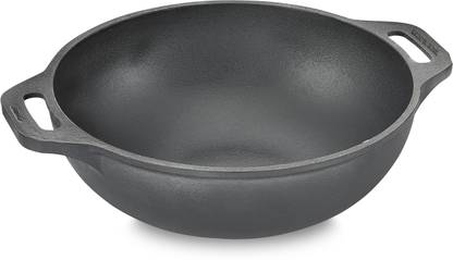 Prestige Cast Iron Kadhai 26 cm diameter 3.25 L capacity