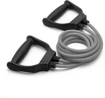 SZ EXPORT Double Resistance Band Toning Tube Exerciser Fitness Pulling Rope for Men Resistance Tube