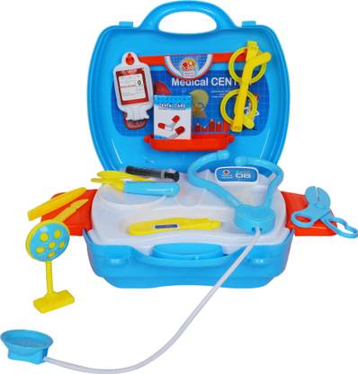 Eunoia TRADERS Pretend and Play Doctor Set Briefcase Style Play Set. Interactive Medical Learning for Kids
