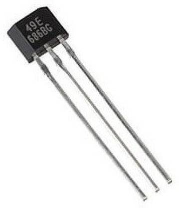 SunRobotics AH49E Linear Hall Effect Sensor 49E Hall Element Magnetic Hall Sensor