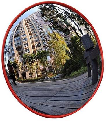 Ryme Vastu / Feng Shui Convex Mirror / Pakwa Mirror for Home - 6 inch Decorative Showpiece  -  15.5 cm
