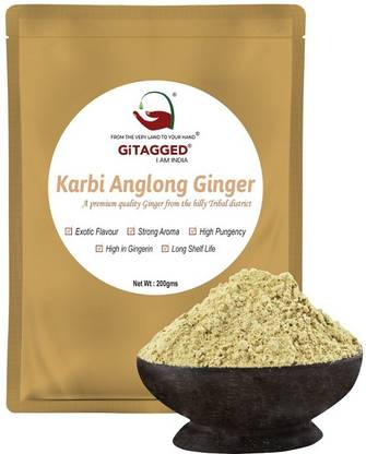 GiTAGGED Authentic Assam Karbi Anglong Dry Ginger Powder