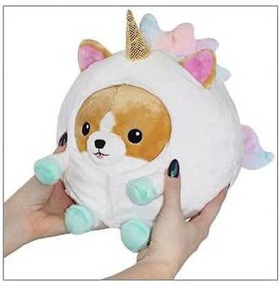 Squishable Undercover Corgi in Unicorn 7"  - 7 inch