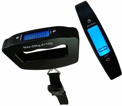 GVJ TRADERS Luggage Travel Weighing Scales - Portable Handheld Electronic Digital LCD Weighing Scale