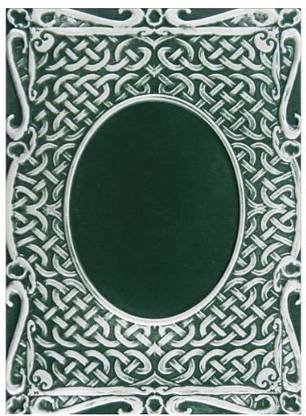 Spellbders E3D-017 3D M-Bossabilities 'Oval Accent' Scrapbookg Template