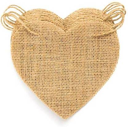 ThxToms (15 Pcs) Burlap Banner, DIY Party Decor for Birthday, Wedding, Baby Shower and Graduation, 14.6ft Pennant Banner