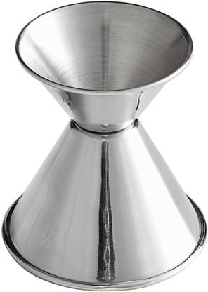 Anne-kee Peg Measure 30/60 Ml Double Said Jigger Alcohol Whisky Wine Measurement Perfect for Home bar bar Tool 1 - Piece Bar Set