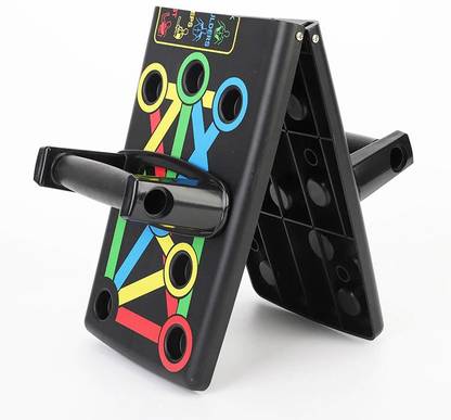 Leosportz folding with magnetic lock 9 in 1 push up board Multi-Function Push-up Bar