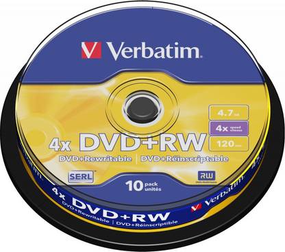 Verbatim DVD Rewritable Spindle 4.7 GB
