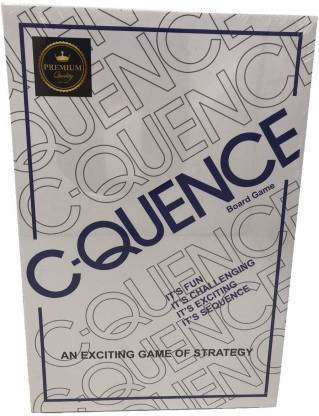 kittykidsstore C-QUENCE Board Game - An Exiting Game of Strategy Strategy & War Board Game